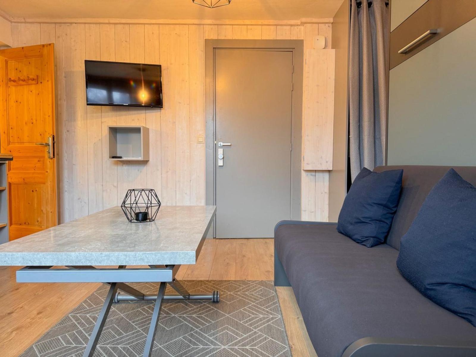 Appartements Vue Mont-Joly A 2 Pas Tramway Mont-Blanc - Studio 1 Piece Сен-Жерве-Ле-Бэн Экстерьер фото