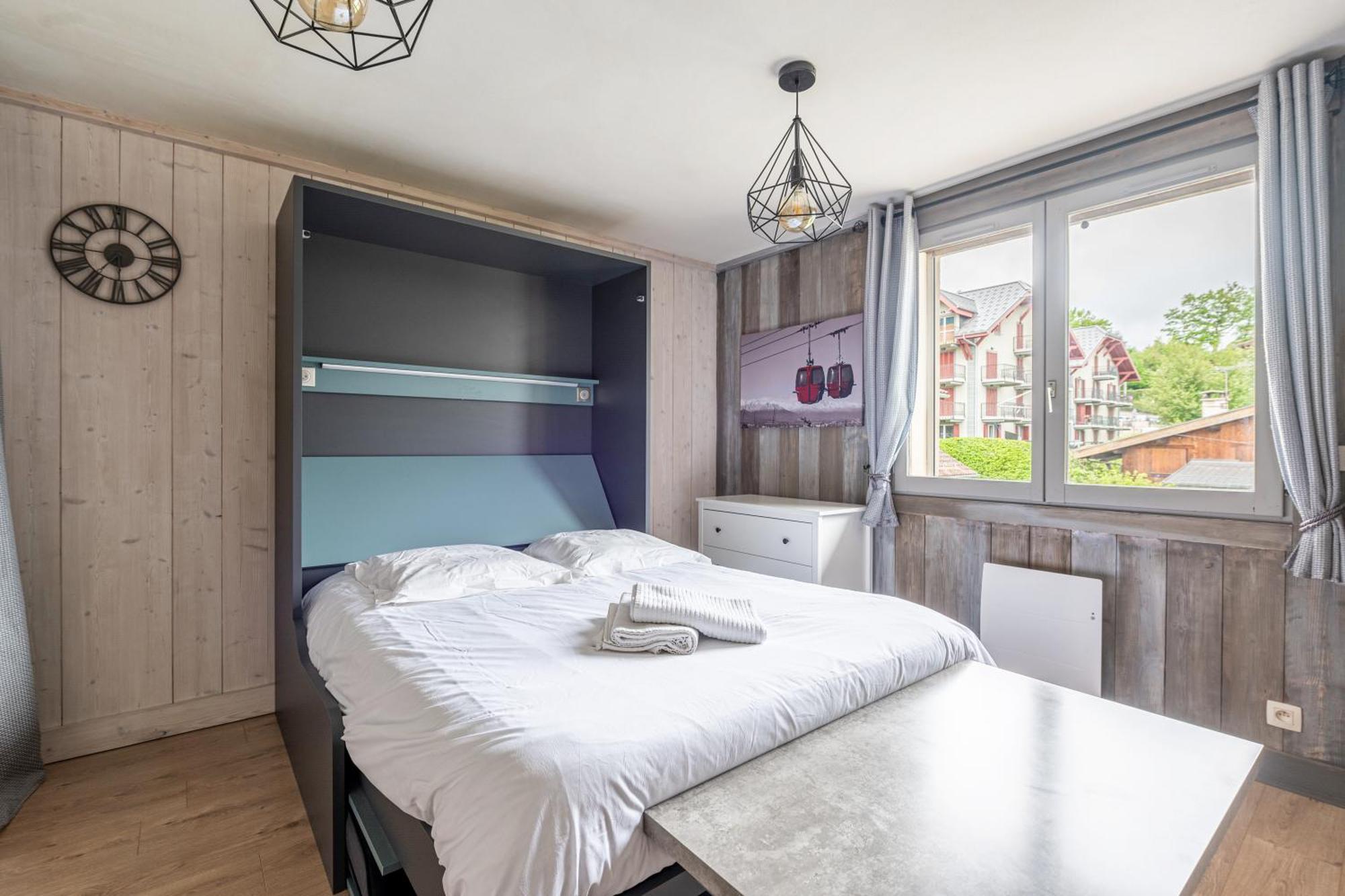 Appartements Vue Mont-Joly A 2 Pas Tramway Mont-Blanc - Studio 1 Piece Сен-Жерве-Ле-Бэн Экстерьер фото